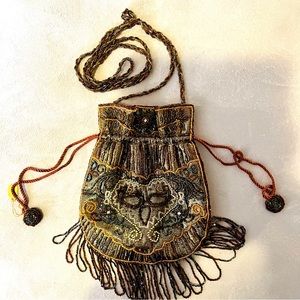 M&W beaded evening bag